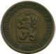 1 KORUNA 1936 TSCHECHOSLOWAKEI CZECHOSLOWAKEI SLOVAKIA Münze #AR227.D.A - Checoslovaquia