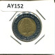 500 LIRE 1996 ITALY Coin BIMETALLIC #AY152.2.U.A - 500 Liras
