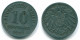 10 PFENNIG 1919 NOTGELD GERMANY Coin #DE10087.3.U.A - 10 Rentenpfennig & 10 Reichspfennig