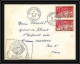 1823 N°9 Année Geophysique Internationale 16/11/1957 TAAF Antarctic Terres Australes Lettre (cover) - Covers & Documents