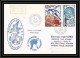 1815 Albatros P 681 13/1/1992 TAAF Antarctic Terres Australes Lettre (cover) Antibes Juan Les Pins Au Verso - Expéditions Antarctiques