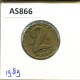 2 FORINT 1989 HUNGRÍA HUNGARY Moneda #AS866.E.A - Ungheria