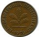 2 PFENNIG 1950 F BRD ALEMANIA Moneda GERMANY #DB835.E.A - 2 Pfennig
