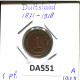 1 PFENNIG 1913 A DEUTSCHLAND Münze GERMANY #DA551.2.D.A - 1 Pfennig