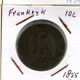 10 CENTIMES 1855 FRANCE Pièce Française #AM772.F.A - 10 Centimes