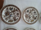 Delcampe - 9 Assiettes Jacobean. Ridgway Ironstone. - Plates