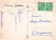 PAPÁ NOEL Feliz Año Navidad GNOMO Vintage Tarjeta Postal CPSM #PBB013.A - Santa Claus