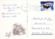 SANTA CLAUS Happy New Year Christmas GNOME Vintage Postcard CPSM #PAY939.A - Santa Claus