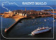 SAINT MALO Le Car Ferry Armorique Et La Cite Intra Muros 27(scan Recto-verso) MA1103 - Saint Malo