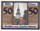 50 PFENNIG 1921 Stadt LUNDEN Schleswig-Holstein UNC DEUTSCHLAND Notgeld #PC660 - Lokale Ausgaben