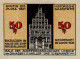 50 PFENNIG 1921 Stadt LÜBECK UNC DEUTSCHLAND Notgeld Banknote #PC525 - Lokale Ausgaben