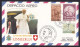 Vatican: Airmail Cover To Switzerland, 1984, 3 Stamps, Special Cancel, Pope, Religion, Einsiedeln (minor Discolouring) - Brieven En Documenten