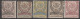 1880 - TURQUIE - YVERT N°44/47+49 * MLH + (LE 45 EST SANS GOMME) - COTE = 130 EUR. - Unused Stamps