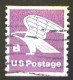 United States, Scott #1820, Used(o), 1981, Rate Change "B" Eagle , (18¢), Violet - Used Stamps