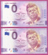 0-Euro TEAV 2021-1 JOHN F. KENNEDY Set NORMAL+ANNIVERSARY - Pruebas Privadas