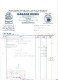 2 Factures 1955-64 / 68 MULHOUSE / Garage DIESEL KLUFTS BINDNER / Pub BOSCH SIGMA EGLO - Cars
