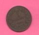 Italia 5 Centesimi 1861 B Mint Bologna Regno D'Italia Rare Coin - 1861-1878 : Victor Emmanuel II