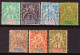 Diego Suarez 1892 Y.T.28/30,33/34,37 */(*)/MH/MNG VF/F - Unused Stamps