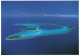 TAHITI - Aerial View Of Marlon Brando's Atoll - Vue Aérienne De Tetiaroa, L'atoll De Marlon Brando - Carte Postale - Tahiti