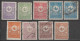 1901 - TURQUIE - SERIE COMPLETE YVERT N°98/105 * MH / OBLITERES - COTE = 50+ EUR. - Unused Stamps