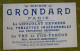 Lot De 3 Chromos - Postes Indes Néerlandaises - Train En Gare - Mots Et Devises - Pub Chocolat GRONDARD Et KLAUS - Other & Unclassified