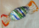 Delcampe - Lot De 7 Bonbons Murano En Verre Soufflé Et Torsadé - Ref BX24MUR006 - Glass & Crystal