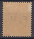 TIMBRE FRANCE MOUCHON FM N° 1 NEUF * GOMME TRACE DE CHARNIERE - COTE 85 € - Timbres De Franchise Militaire