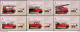 2006 Les Autos De Pompiers Antiques II - Complet-volledig 7 Blocs - Mint/hinged