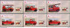 2006 Les Autos De Pompiers Antiques II - Complet-volledig 7 Blocs - Ungebraucht