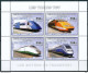 2006 Les Trains TGV - Complet-volledig 5 Blocs - Ungebraucht