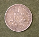 Pièce En Argent Française 1 Franc 1916  - French Silver Coin - 1 Franc