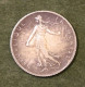 Pièce En Argent Française 1 Franc 1916  - French Silver Coin - 1 Franc