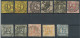 Lot Thurn Taxis Michel No. 28, 29, 30, 31, 33, 34 Gestempelt - Afgestempeld