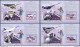 2006 Les Avions Supersoniques - Complet-volledig 5 Blocs - Mint/hinged