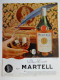 3 PUBLICITES .....COGNAC MARTELL - Werbung