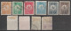 1908 - TURQUIE - SERIE COMPLETE YVERT N°120/129 OBLITERES - COTE = 60 EUR. - Gebruikt