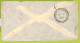 39916 - Postal History - TRAIN AMBULANT Postmark On Cover  From GB -  PENANG - SINGAPORE  1905 - Straits Settlements