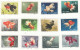 Serie De Douze Timbres 1291 A 1303 Yvert Et Tellier Les Poissons - Used Stamps