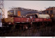 Photo Diapo Slide Diapositive TRAIN Wagon Loco Locomotive SNCF BB 8237 & 302 Wagon Plat Classé Z à BEZIERS 1992 VOIRZOOM - Diapositives