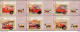 2006 Les Autos De Pompiers Antiques I - Complet-volledig 7 Blocs - Nuevos