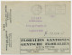 Postal Cheque Cover Belgium 1938 Flower Exhibition - Ghent Flower Show - Arbres