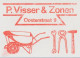 Meter Cut Netherlands 1970 Wheelbarrow - Hammer - Wrench - Pincers - Andere & Zonder Classificatie