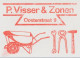 Meter Cut Netherlands 1970 Wheelbarrow - Hammer - Wrench - Pincers - Autres & Non Classés