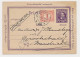 Briefkaart G. 2 B A-krt. Particulier Bedrukt Rotterdam 1909 - Indes Néerlandaises