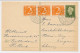 Briefkaart G. 291 A / Bijfrankering Rotterdam - Zwitserland 1948 - Postal Stationery