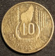 MADAGASCAR - 10 FRANCS 1953 - KM 6 - Madagaskar