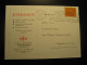 LISBOA 1956 To Figueira Da Foz Epidosin Rhenania Pharmacy Smallpox Vaccine Health Cancel Card PORTUGAL - Cartas & Documentos