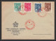 11235 1946 Congress Of Postal Officials In Belgrade Beograd Lettre Cover Yougoslavie Jugoslavija  - Briefe U. Dokumente