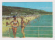Two Sexy Young Women With Swimwear, Bikini, Summer Beach Pose, Vintage Photo Postcard RPPc Pin-Up AK (58831) - Pin-Ups