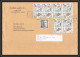 Delcampe - 10906 Lot De 8 Lettres Recommandées Grand Formant Lettre Cover Espagne Spain Espana  - Cartas & Documentos